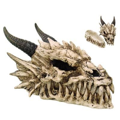 8.8&quot; Dragon Skull Display Box, SKU PG-8267, UPC 700317072799