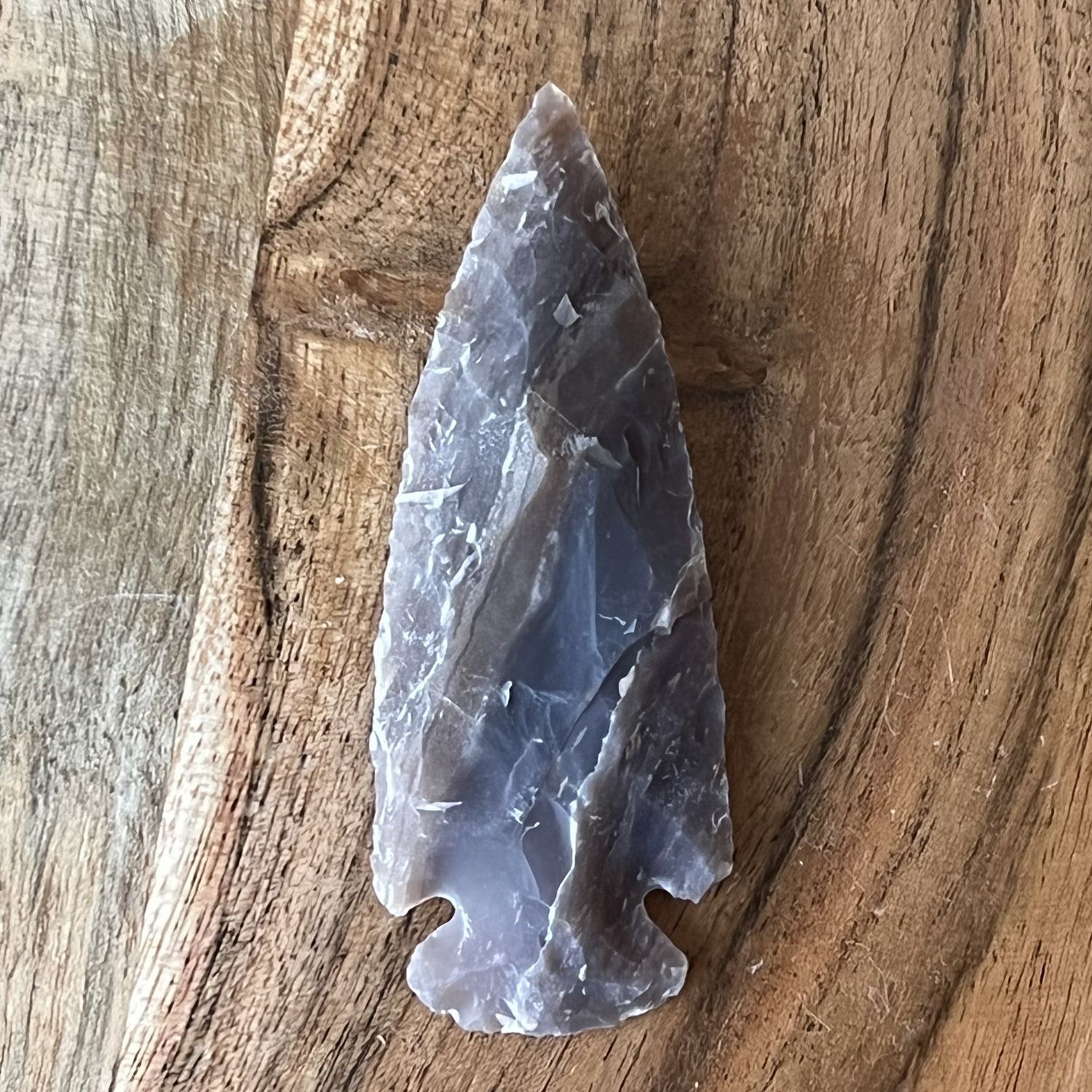 3.5&quot; Jasper Carved Arrowhead, SKU 30129008, UPC 6016003634665