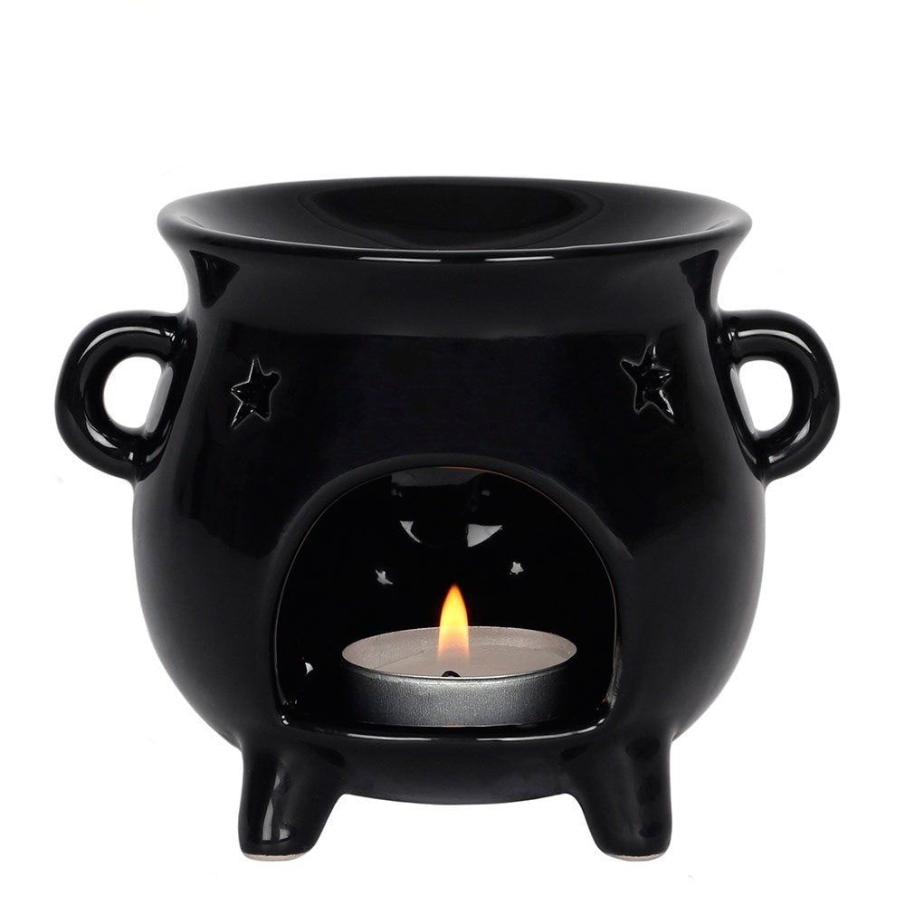 5&quot; Ceramic Oil Burner - Cauldron, SKU PG-13841, UPC