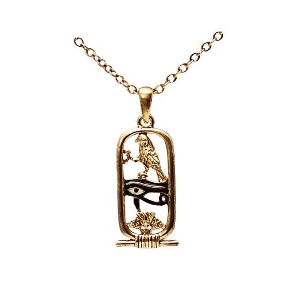 Eye Of Horus Cartouche Necklace, SKU PG-J284, UPC 6016028564510