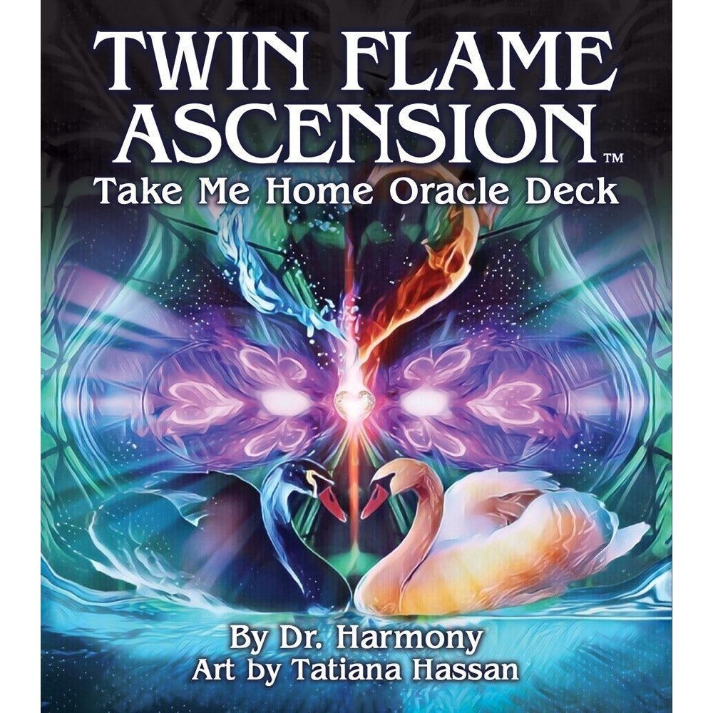 Twin Flame Ascension Deck by Dr. Harmony, Tatiana Hassan, SKU UG-TFA55, UPC 700317026839