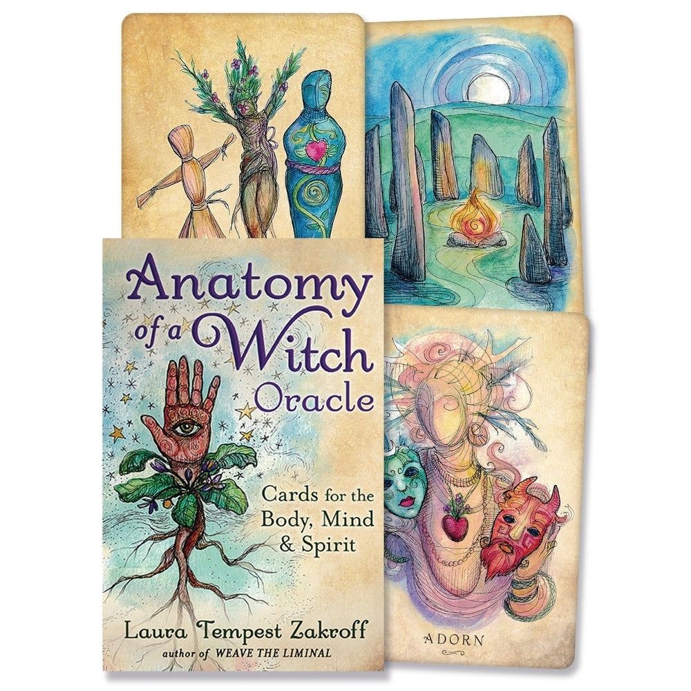Anatomy of a Witch Oracle by Laura Tempest Zakroff, SKU LW1910, UPC 700317046110