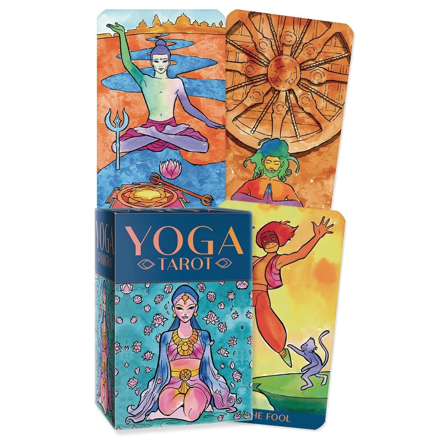 Yoga Tarot by Massimiliano Filadoro, Adriana Farina, SKU LW2062, UPC 700317294429