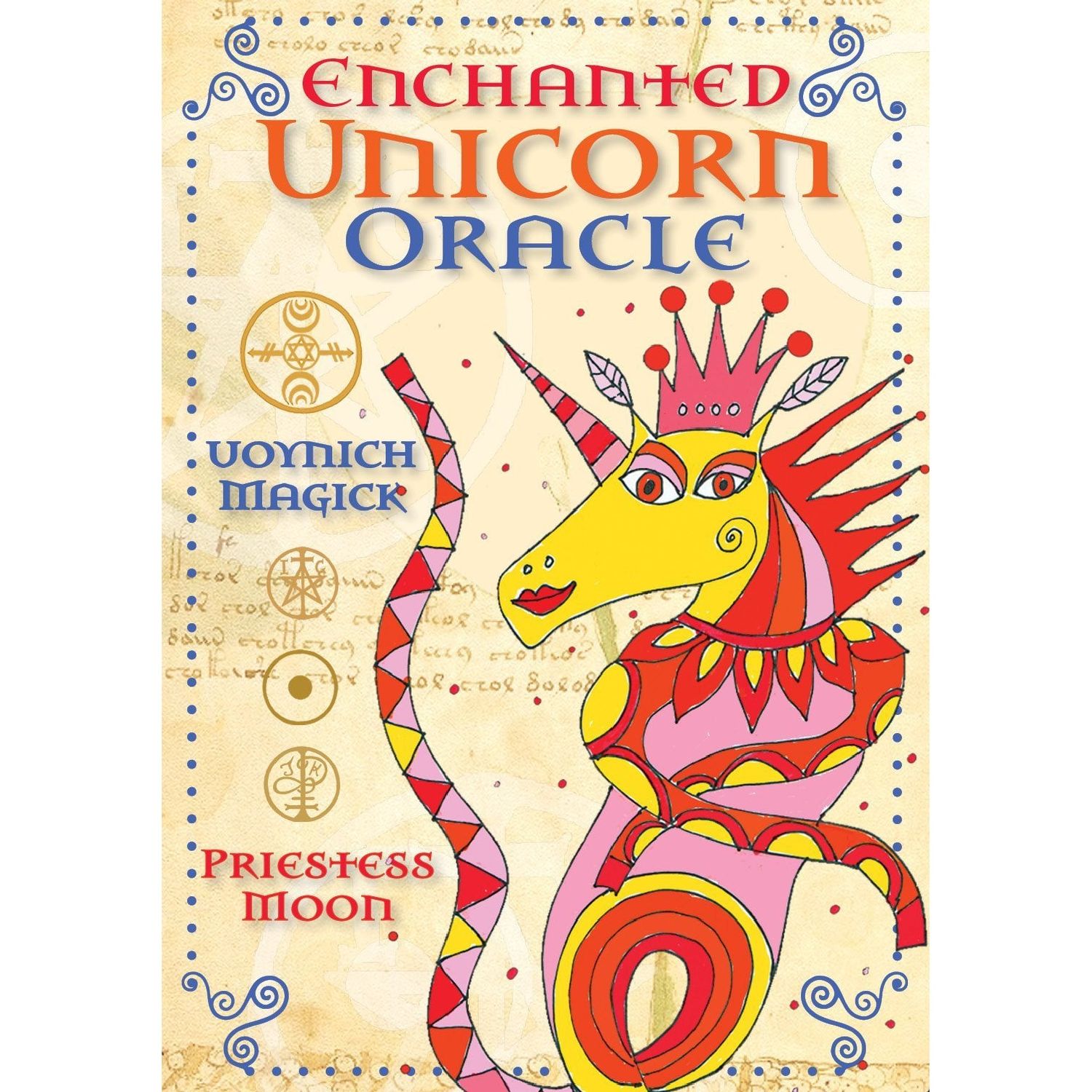 Enchanted Unicorn Oracle by Priestess Moon, SKU RP-75, UPC 6016010144126