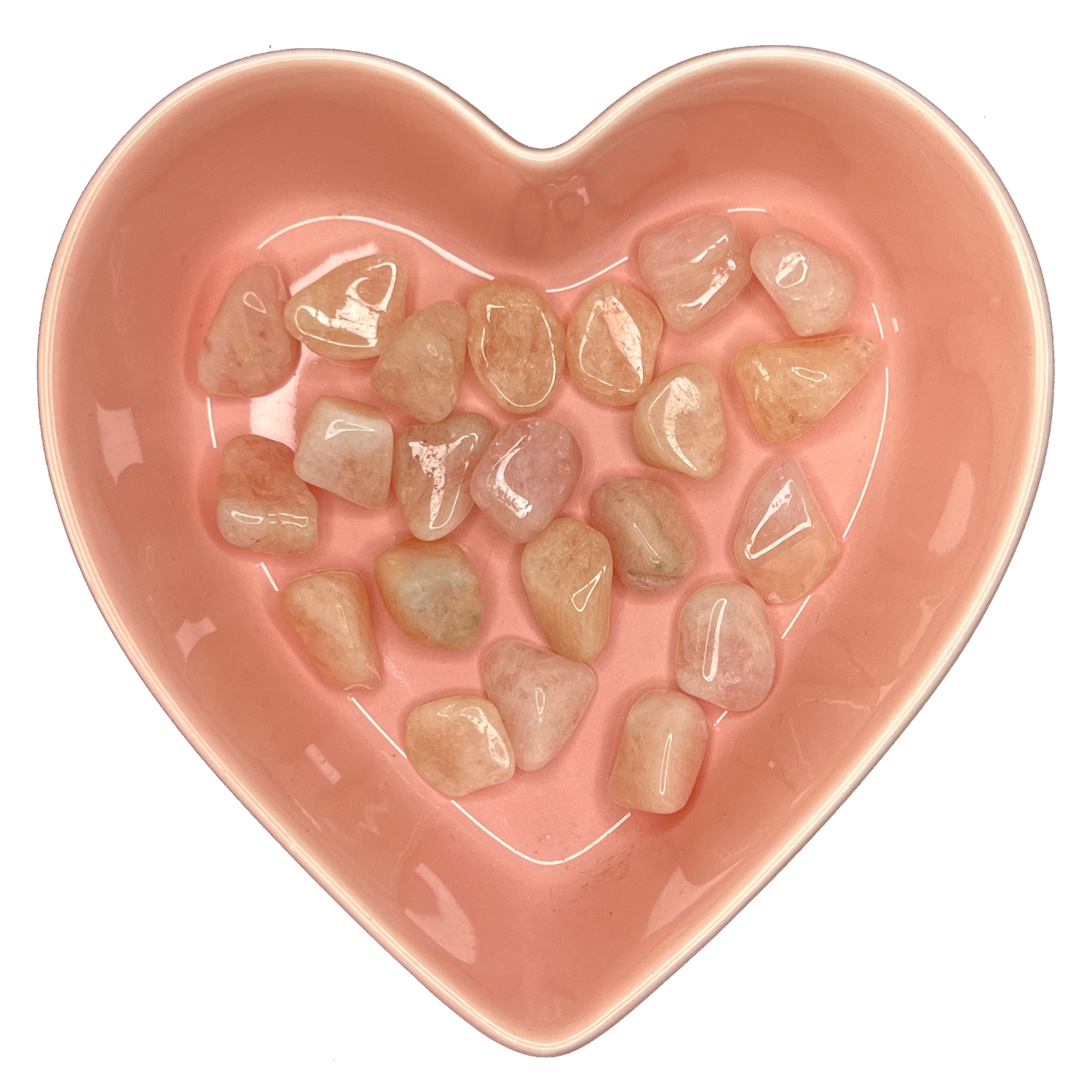 Morganite Tumbled Stone Natural Gemstone - One Stone, SKU TR-572, UPC 700317030072