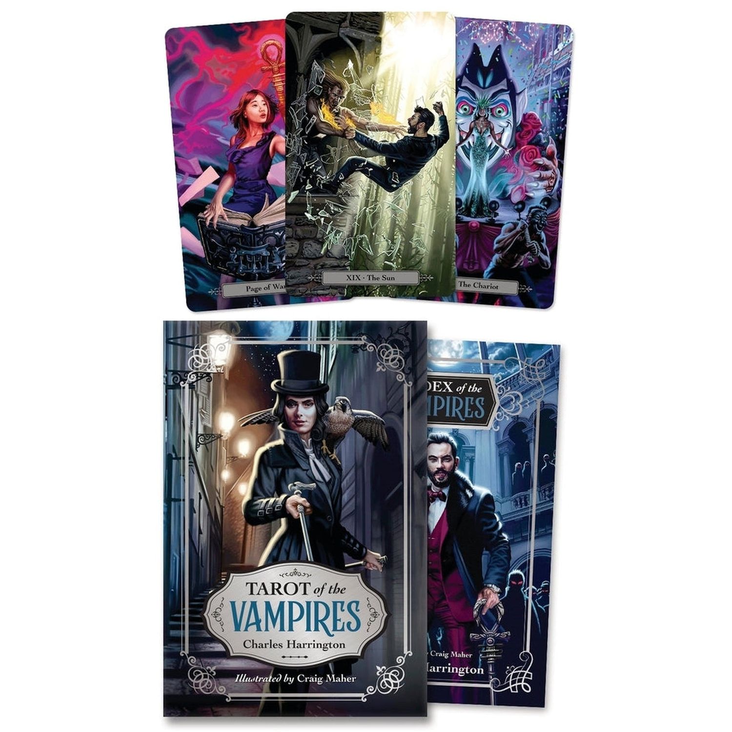 Tarot of the Vampires by Charles Harrington, Craig Maher, SKU LW2076, UPC 700317294757