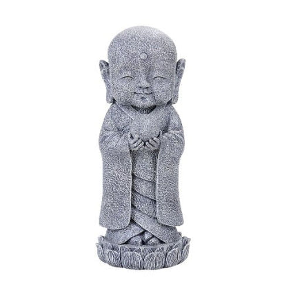 9.5&quot; Large Jizo with Ball Statue, SKU PG-13194, UPC 700317073093
