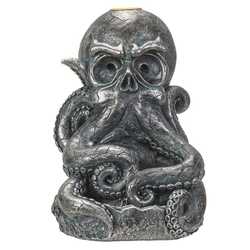 6.18&quot; Cthulhu Backflow Incense Burner, SKU PG-15144, UPC 700317077879