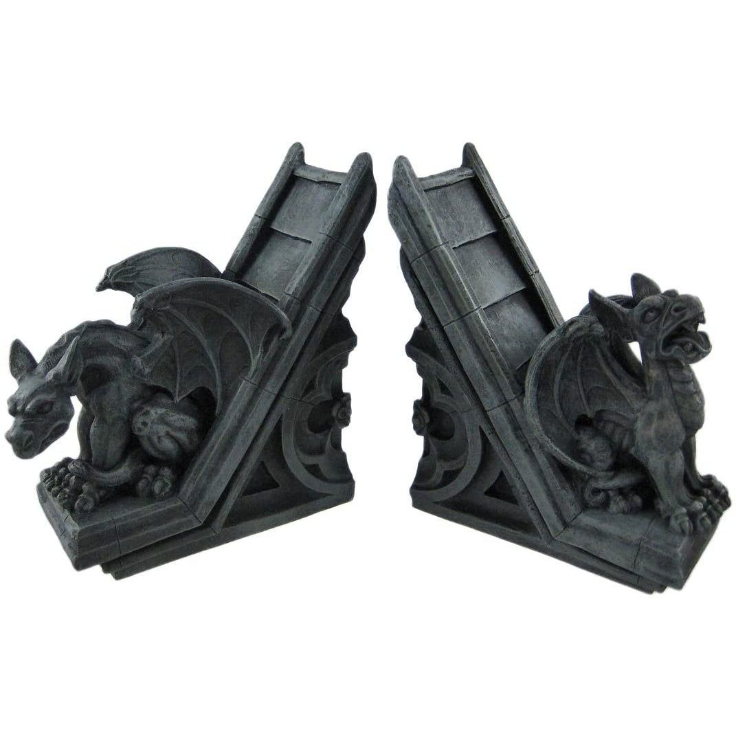 7&quot; Gargoyle Sculptural Bookends (Pair), SKU PG-8293, UPC 700317023456