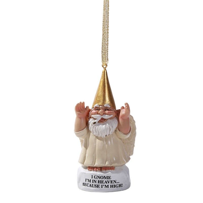 4&quot; Tree Ornament - Gnome Heaven Angel, SKU PG-12699, UPC 700317041146