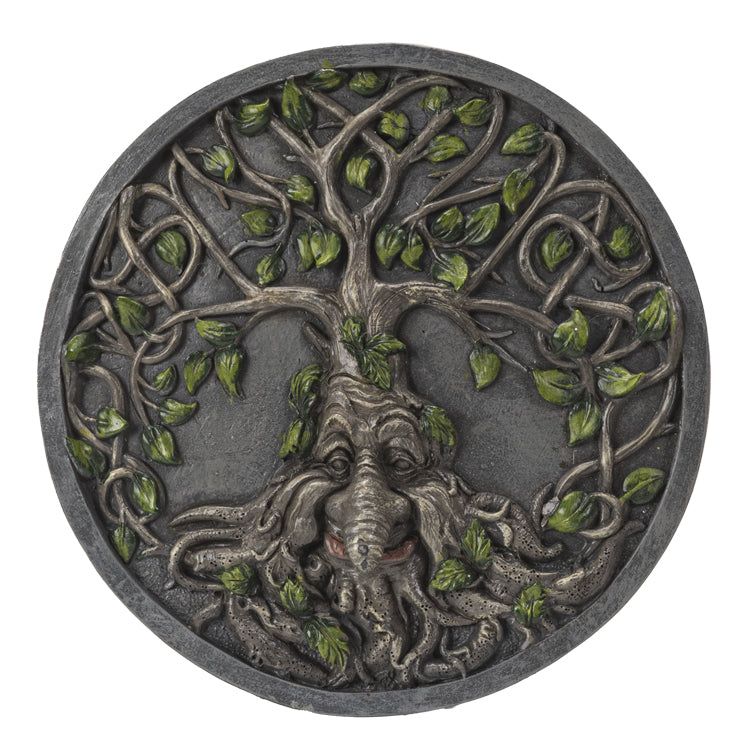 7&quot; Tree Man Wall Plaque, SKU PG-15078, UPC 700317071280