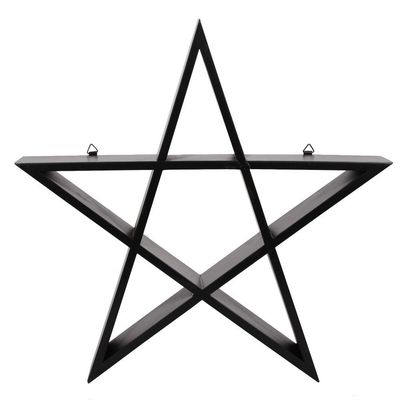 15.75&quot; Pentagram Wall Art Shelf, SKU PG-14262, UPC 700317059035