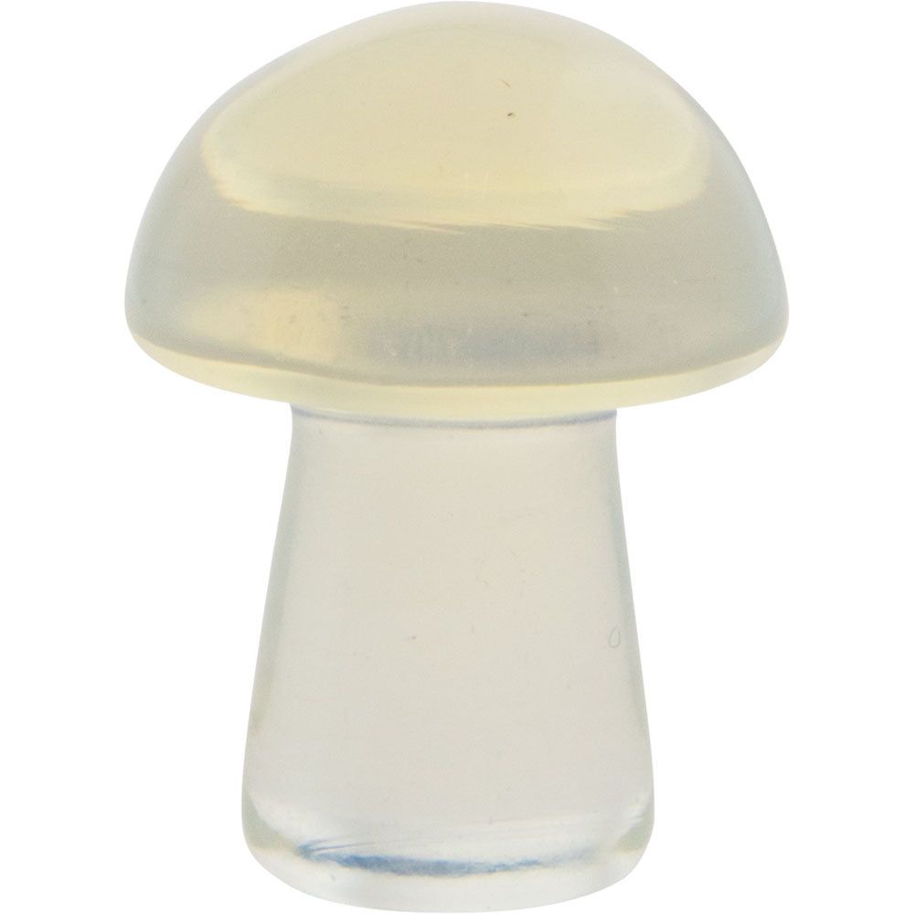 1&quot; Mushroom Gemstone Carving - Opalite, SKU KH-98856, UPC 700317247531