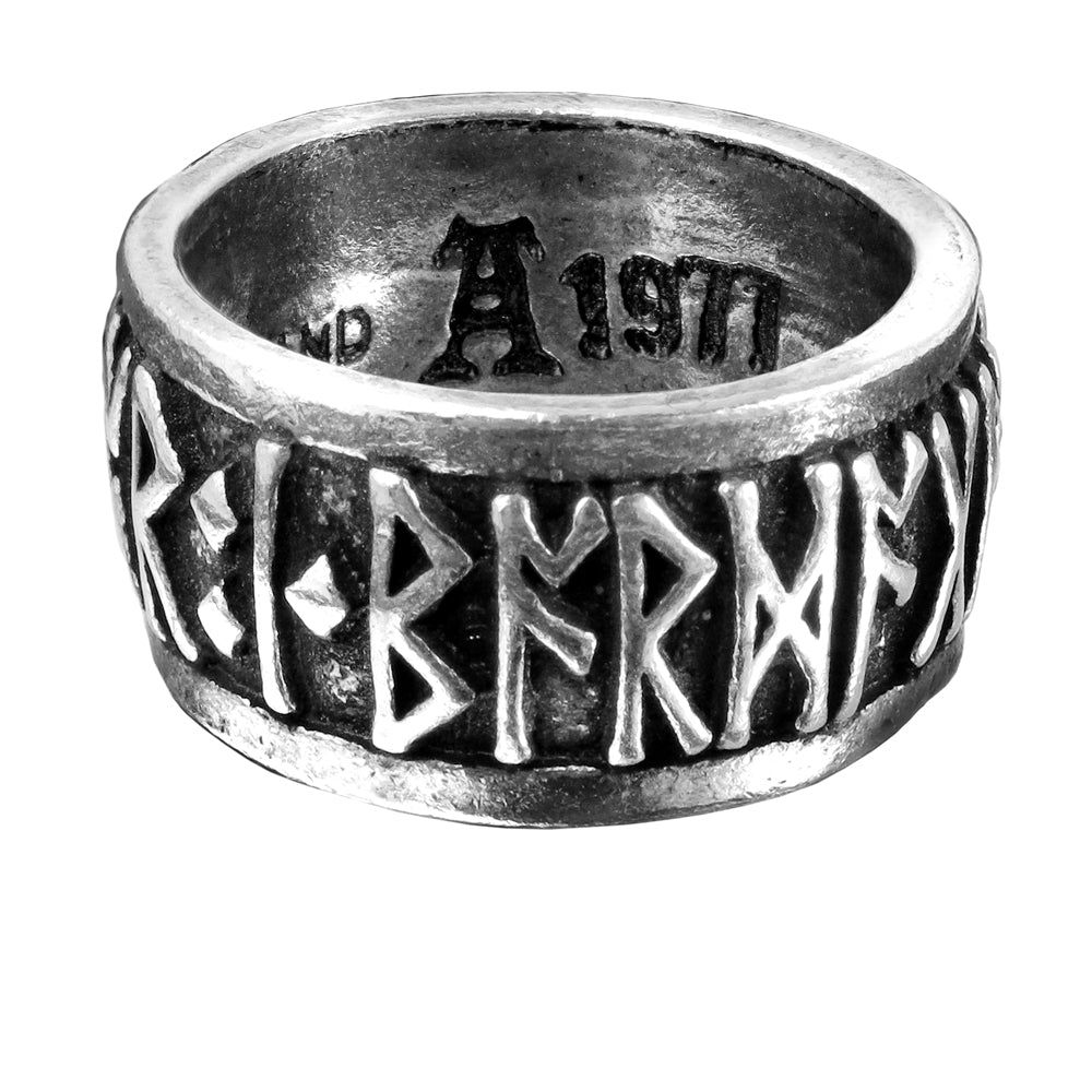 Runeband Ring - Size 11, SKU AL-R173W, UPC 700317062653