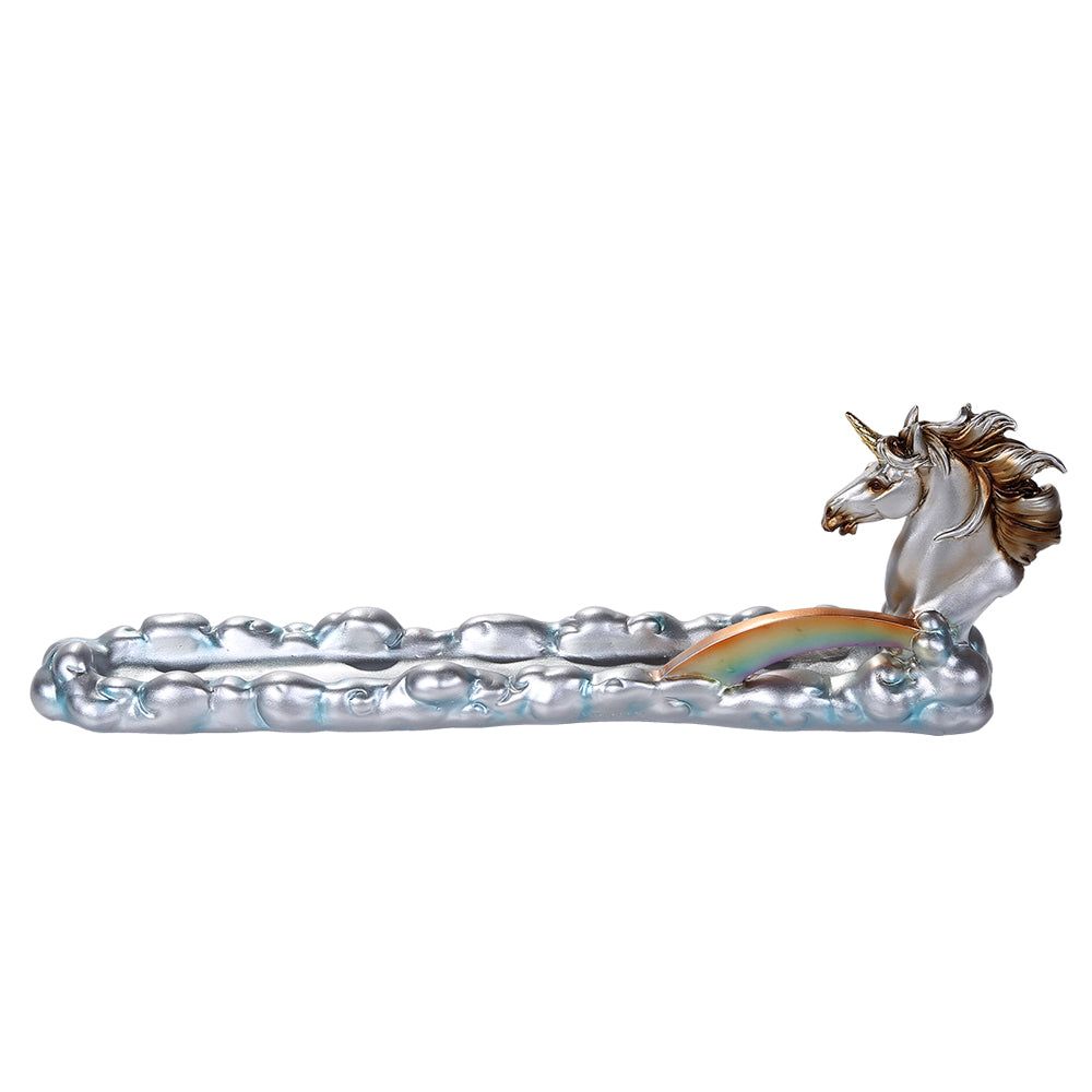 12&quot; Unicorn Rainbow Stick Incense Holder, SKU PG-12402, UPC 700317119364