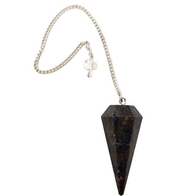 6-Sided Pendulum - Scapolite, SKU PEND-81, UPC 6016041740748