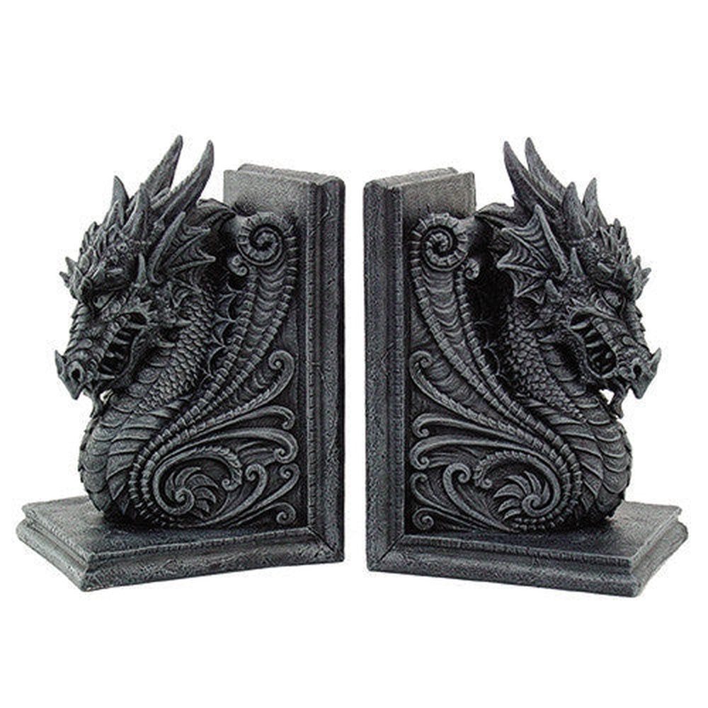 7.25&quot; Gothic Dragon Bookends (Pair), SKU PG-8266, UPC 700317023449