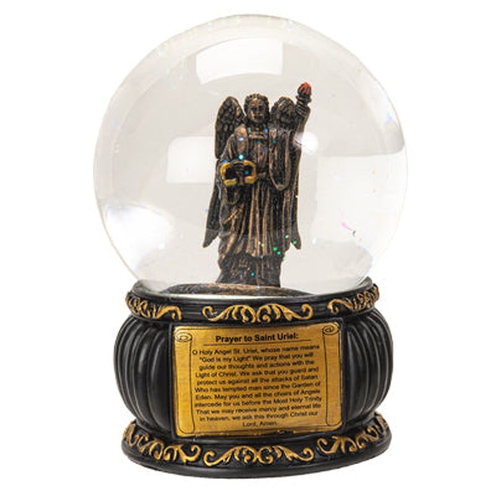 4.75&quot; St. Uriel Water Globe, SKU PG-15028, UPC 700317071235