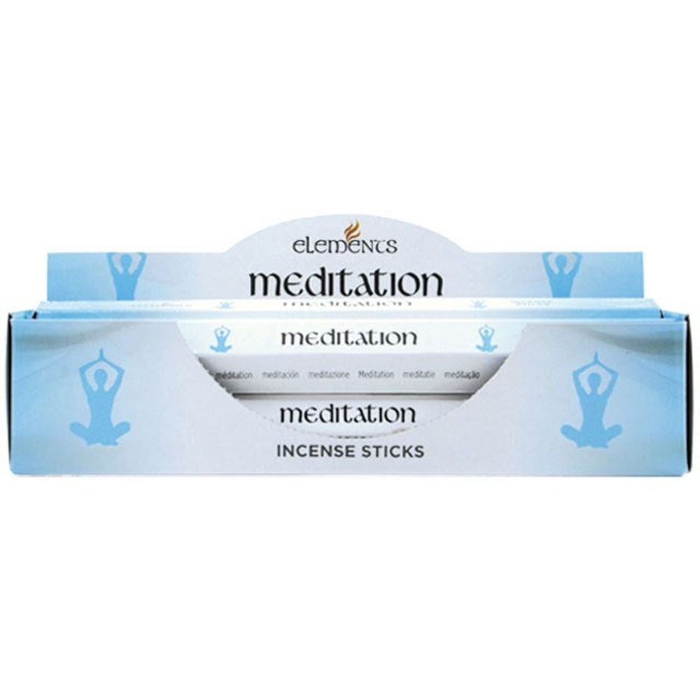 Elements Incense Sticks Display - Meditation (6 Packs of 20 Sticks), SKU PG-14440, UPC 700317070603
