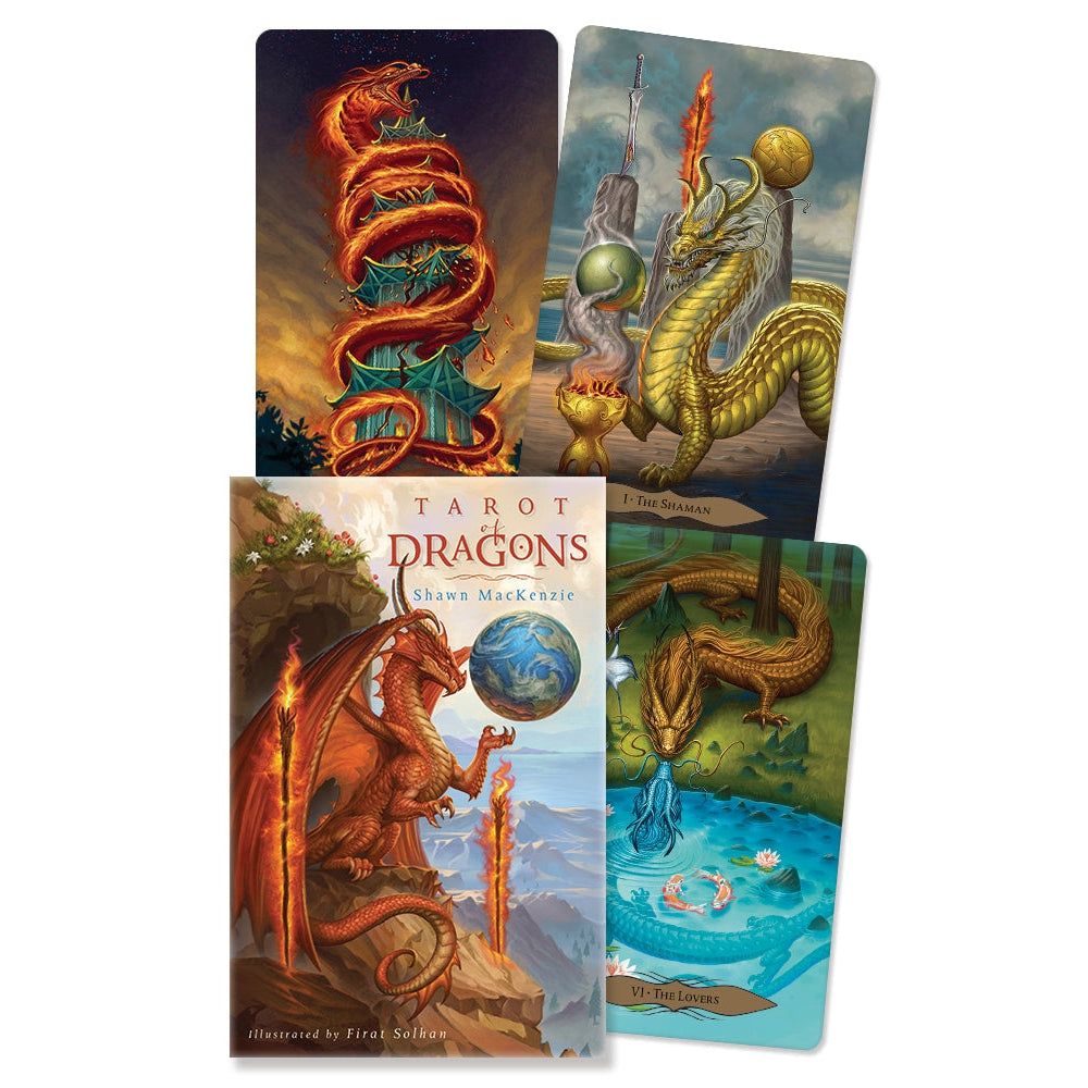 Tarot of Dragons by Shawn MacKenzie, Firat Solhan, SKU LW1856, UPC 700317031710