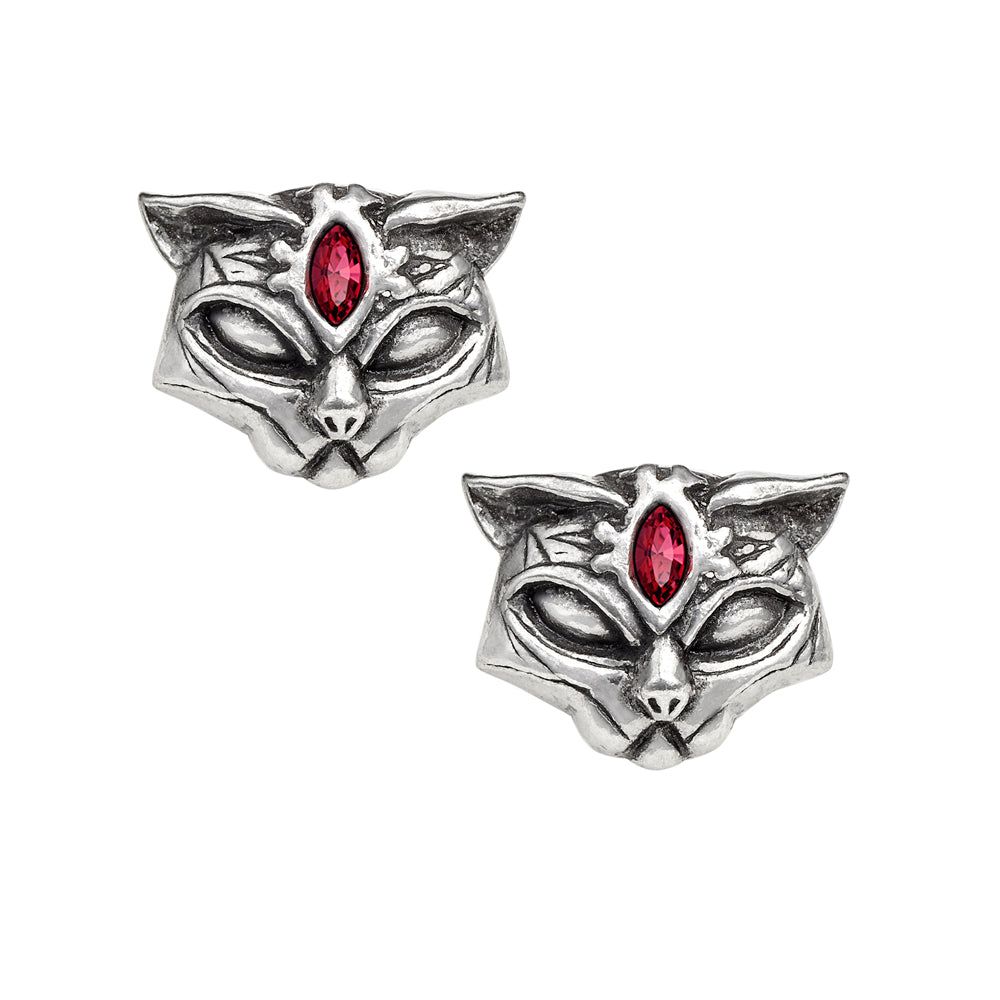 Sacred Cat Earrings, SKU AL-E406, UPC 700317061304