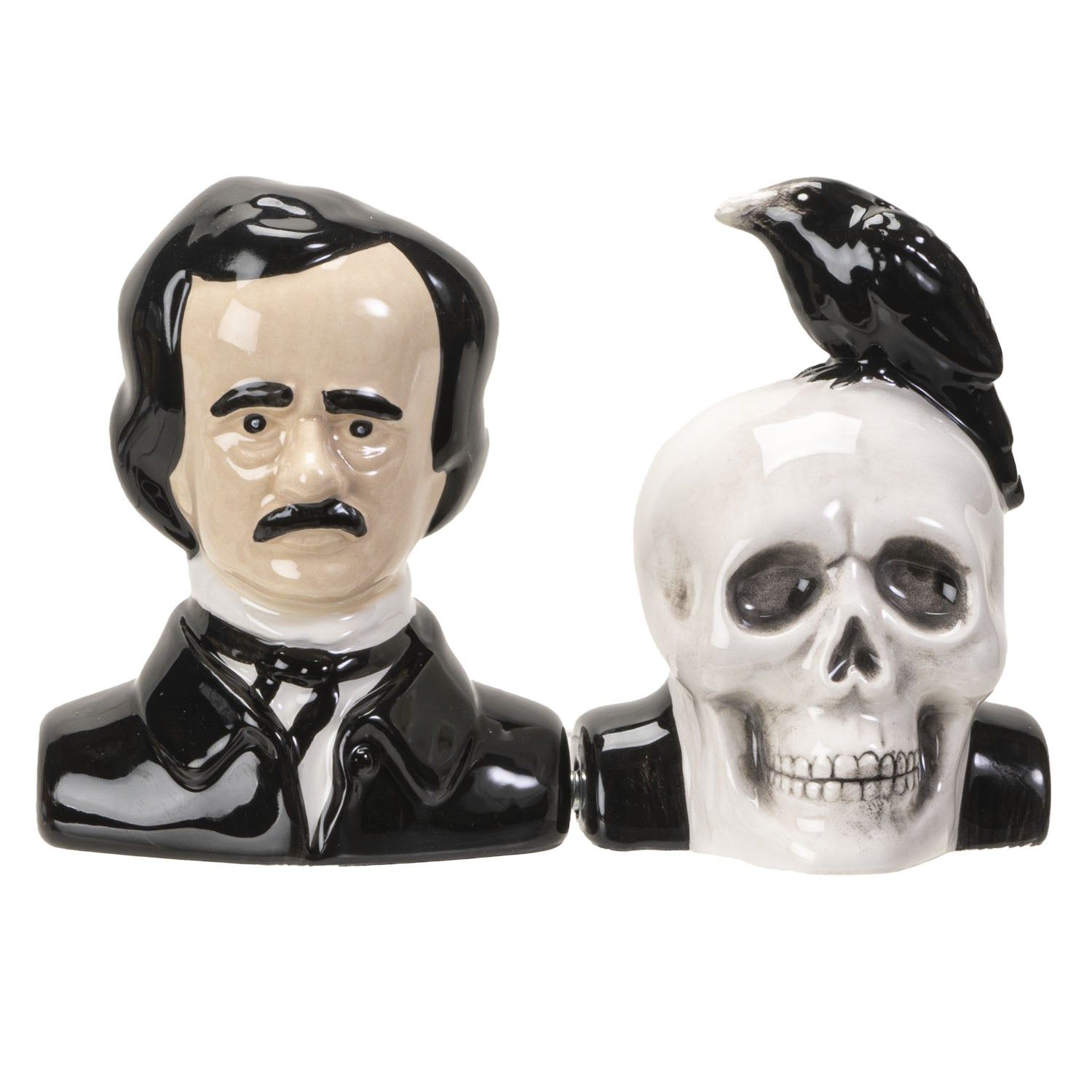 Salt &amp; Pepper Shaker - Poe &amp; Raven, SKU PG-15266, UPC 700317123378
