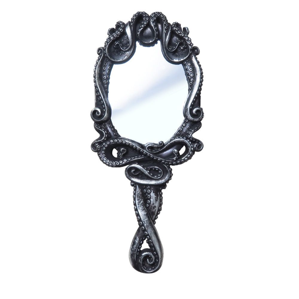 8&quot; Kraken Hand Mirror, SKU AL-V75, UPC 700317063933