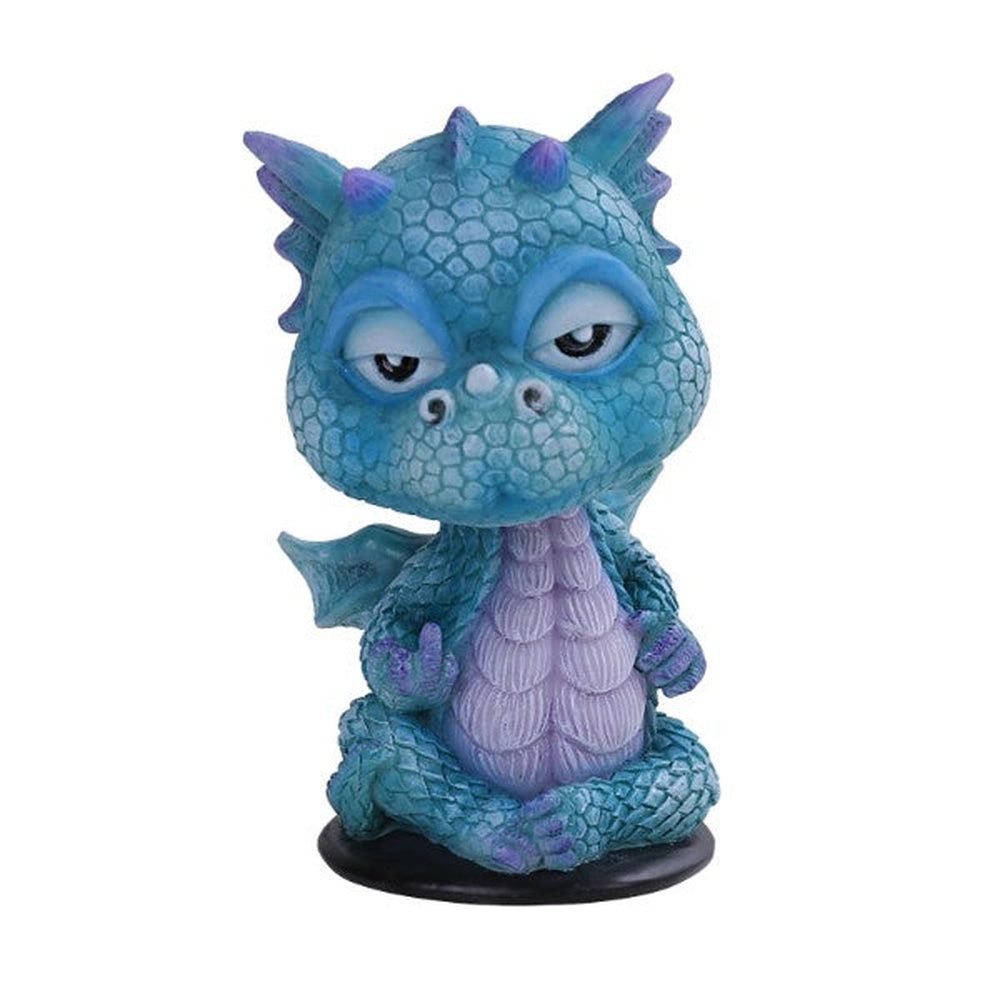 4.25&quot; Dragon Bobble Head - Blue, SKU PG-13139, UPC 700317079149