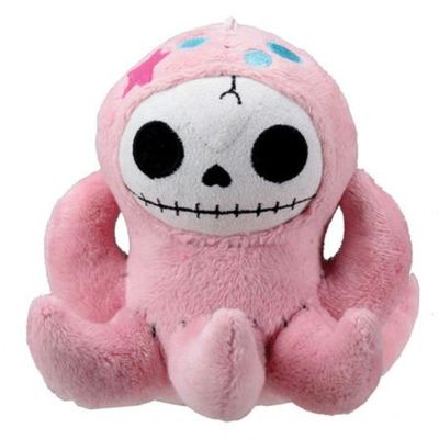 5&quot; Furrybones Octopee Plush, SKU PG-Y1127, UPC 700317076148