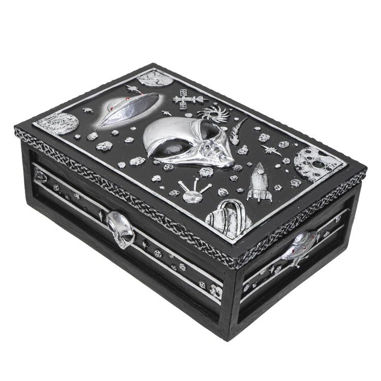 5.6&quot; UFO Alien Display Box, SKU PG-14661, UPC 700317073963