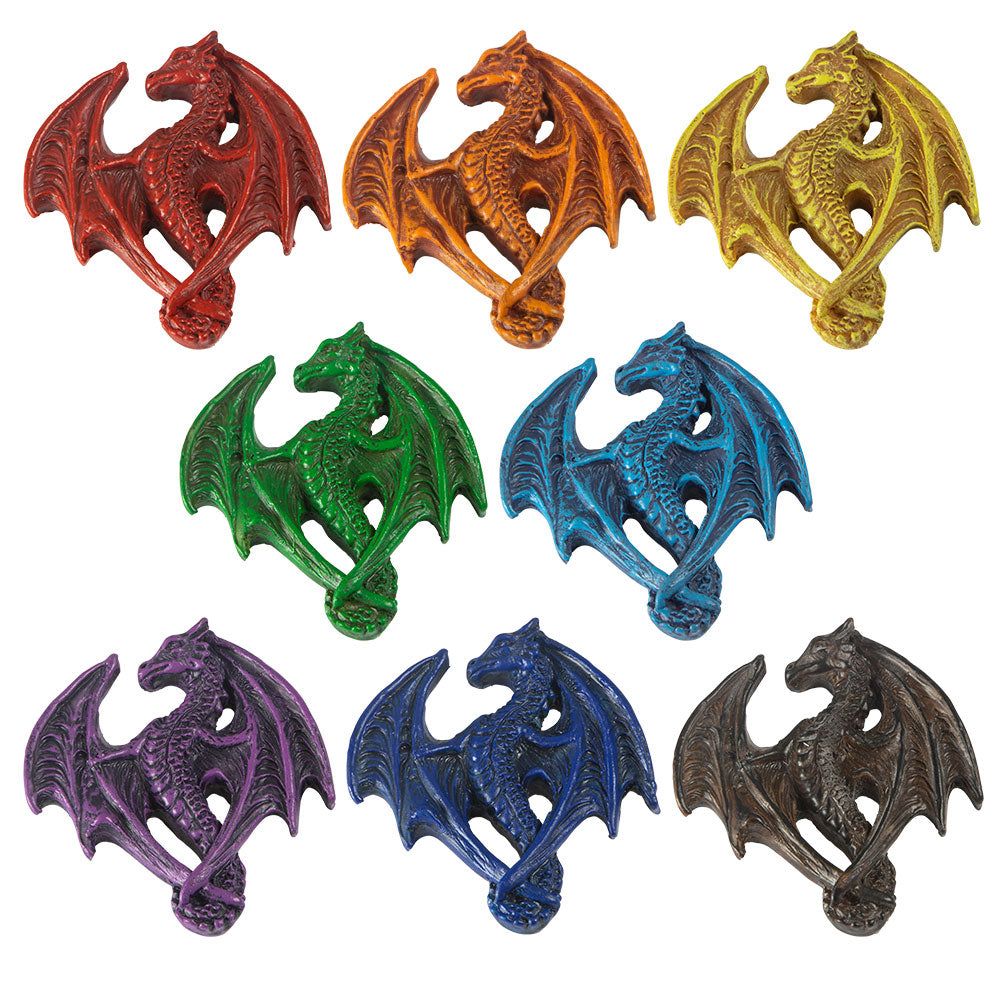 2&quot; Polyresin Figurine - Mini Dragon (Pack of 8), SKU KH-33491, UPC 700317247623
