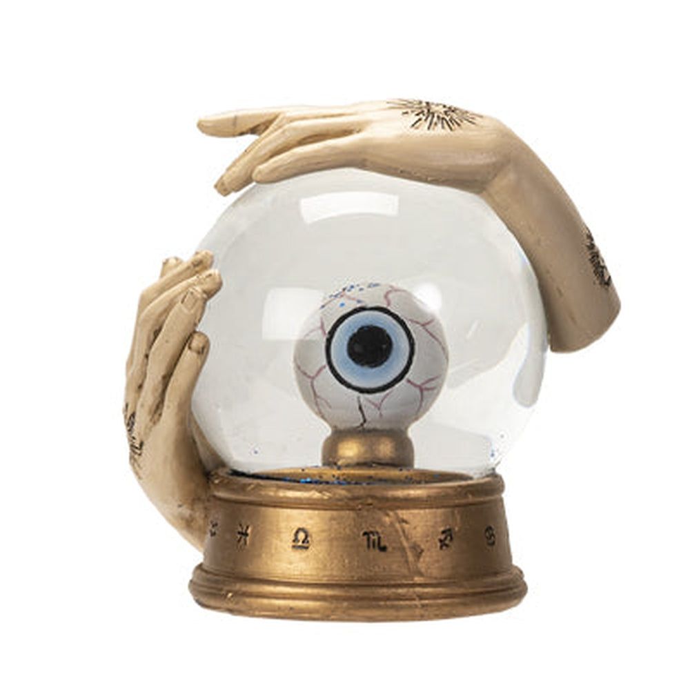 5.2&quot; All Seeing Eye Water Globe, SKU PG-15073, UPC 700317109174