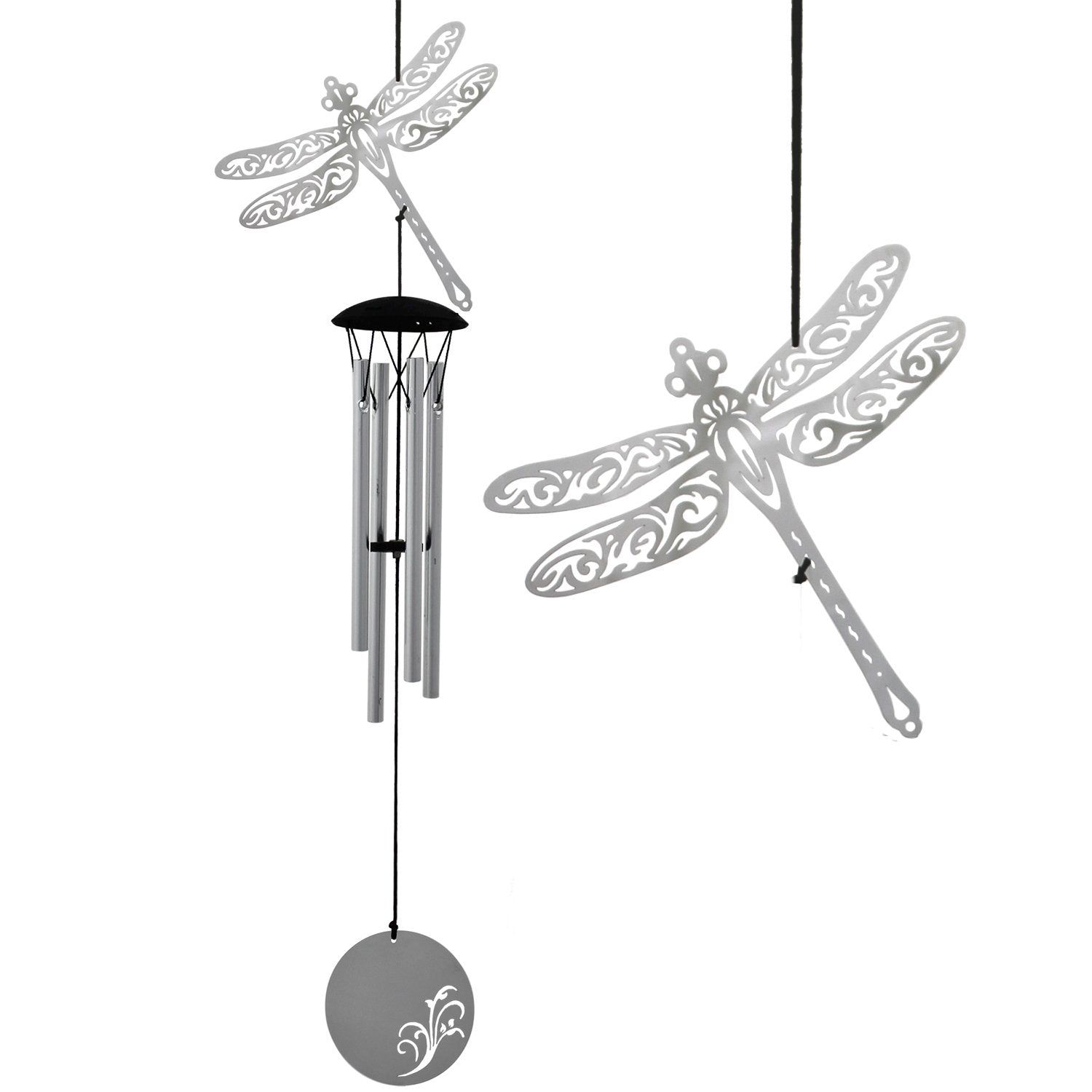 Woodstock Flourish Chime - Dragonfly, SKU WC-FLDR, UPC