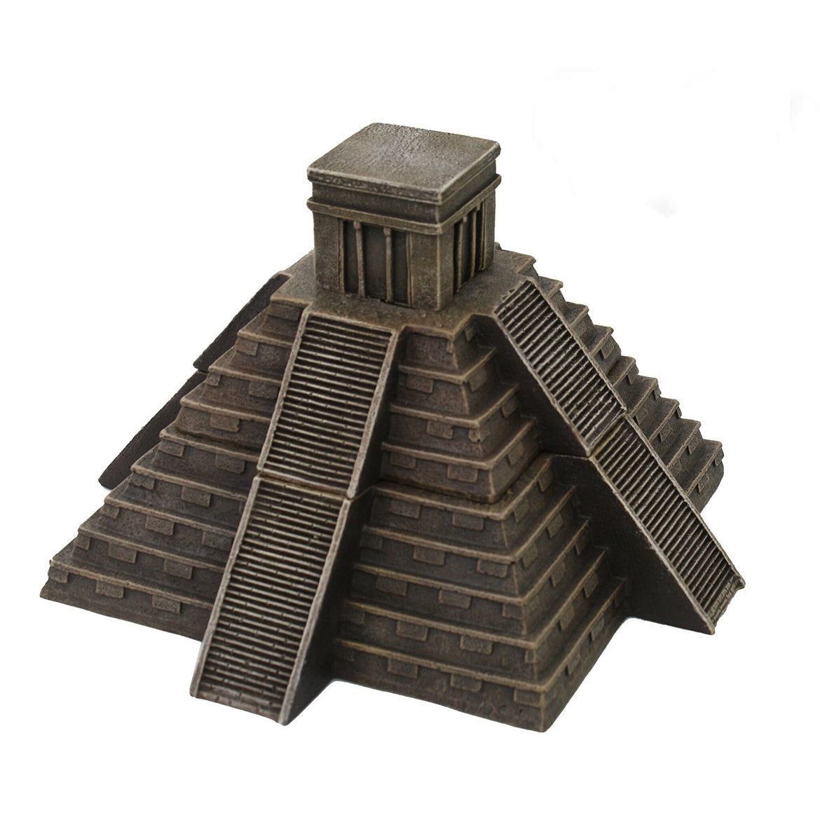 8.5&quot; Aztec Pyramid Display Box, SKU PG-12150, UPC 700317074786