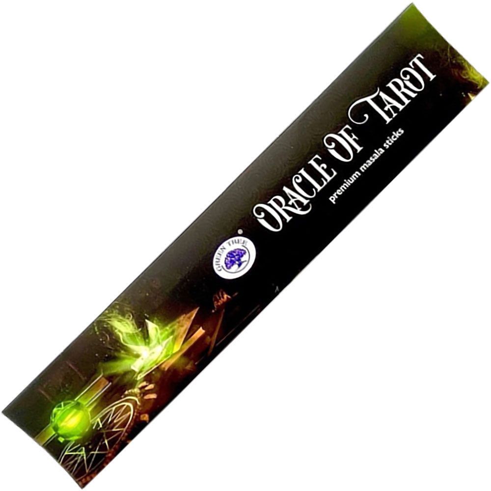 Green Tree Incense 15 gram - Oracle of Tarot (Pack of 12), SKU KH-73123, UPC 700317125242v