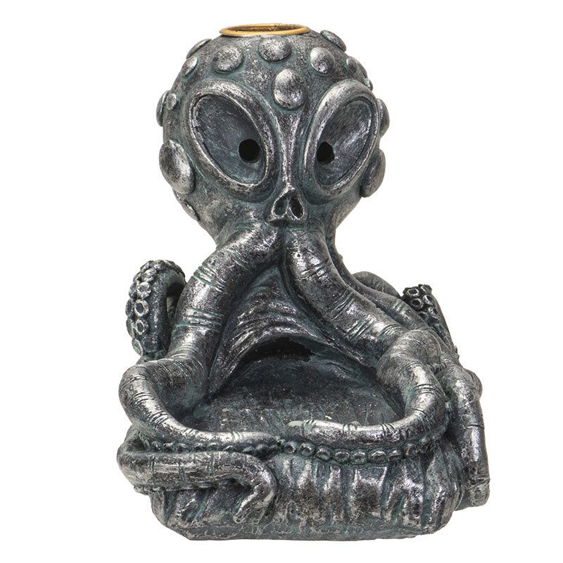 6.5&quot; Cthulhu Backflow Incense Burner, SKU PG-15142, UPC 700317077848