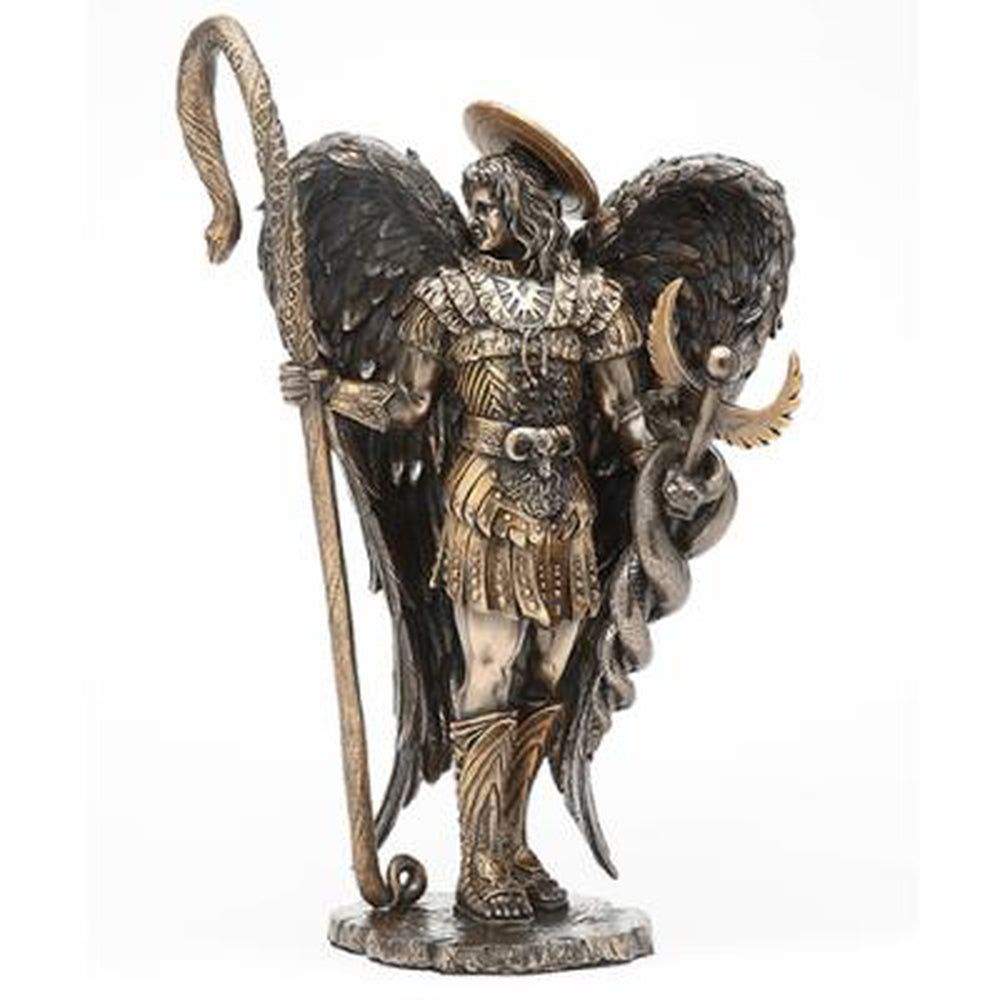 11.75&quot; Archangel Statue - St. Raphael, SKU PG-8566, UPC 700317290292