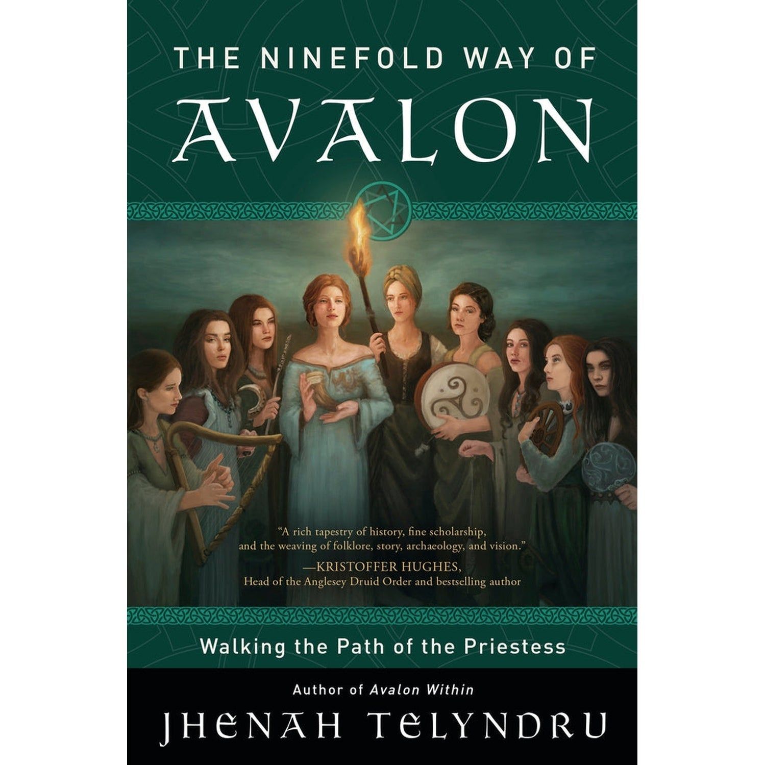 The Ninefold Way of Avalon by Jhenah Telyndru, SKU LW2036, UPC 700317292210