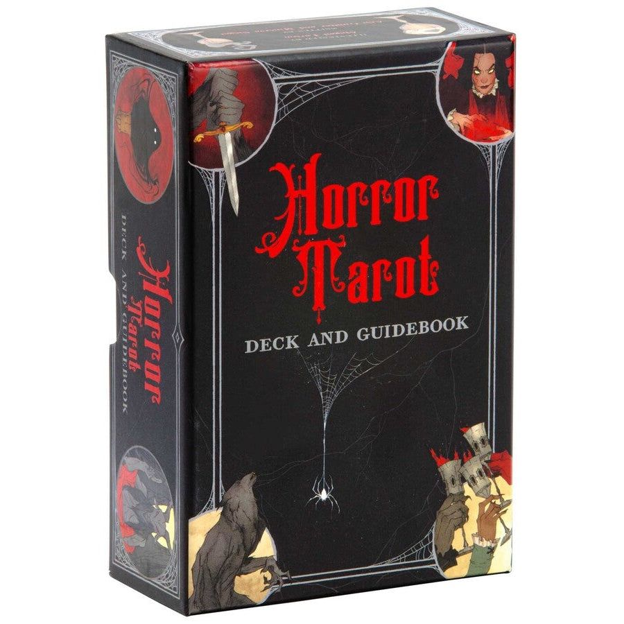 Horror Tarot Deck and Guidebook by Minerva Siegel, Abigail Larson, SKU BB-106, UPC 700317065722