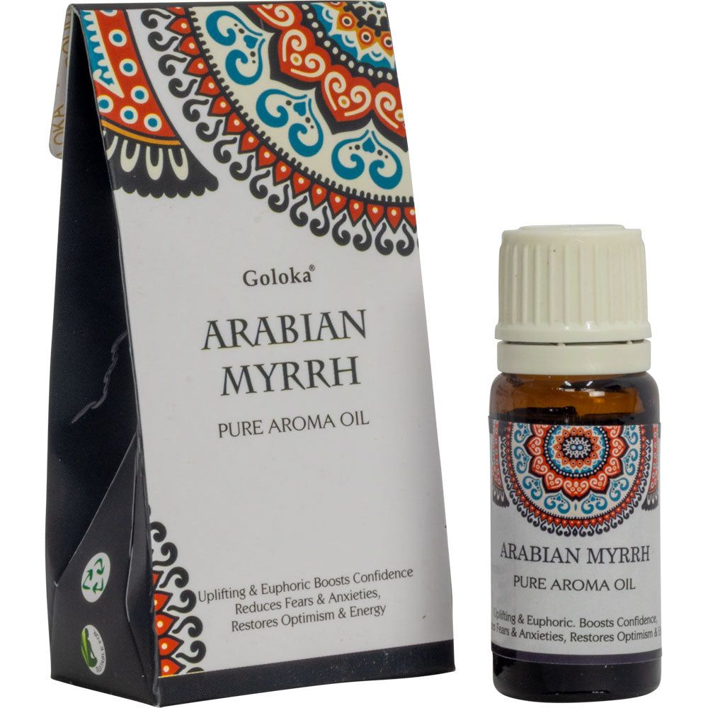 Goloka Pure Aroma Oil 10 ml - Arabian Myrrh, SKU KH-74216-1, UPC 700317026266