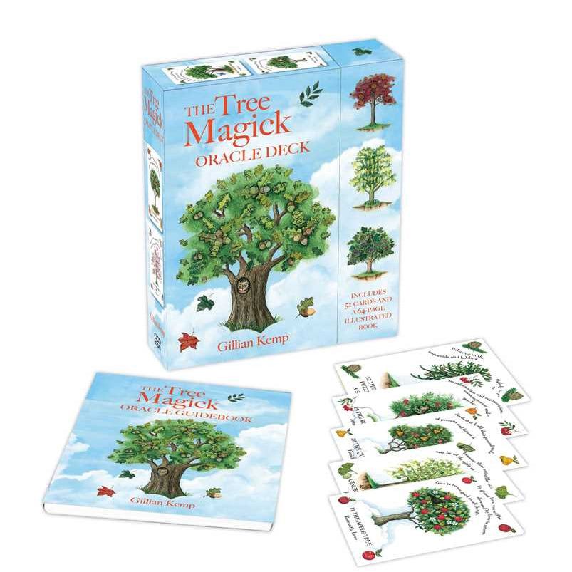 The Tree Magick Oracle Deck by Gillian Kemp, SKU SS-39, UPC 700317054344