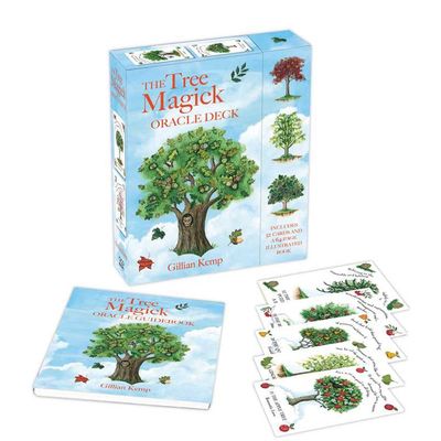 The Tree Magick Oracle Deck by Gillian Kemp, SKU SS-39, UPC 700317054344
