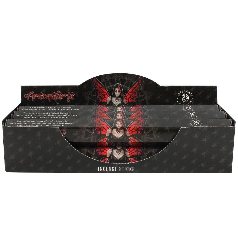 Anne Stokes Incense Sticks Display - Aracnafaria (6 Packs of 20 Sticks), SKU PG-14572, UPC 70031707…