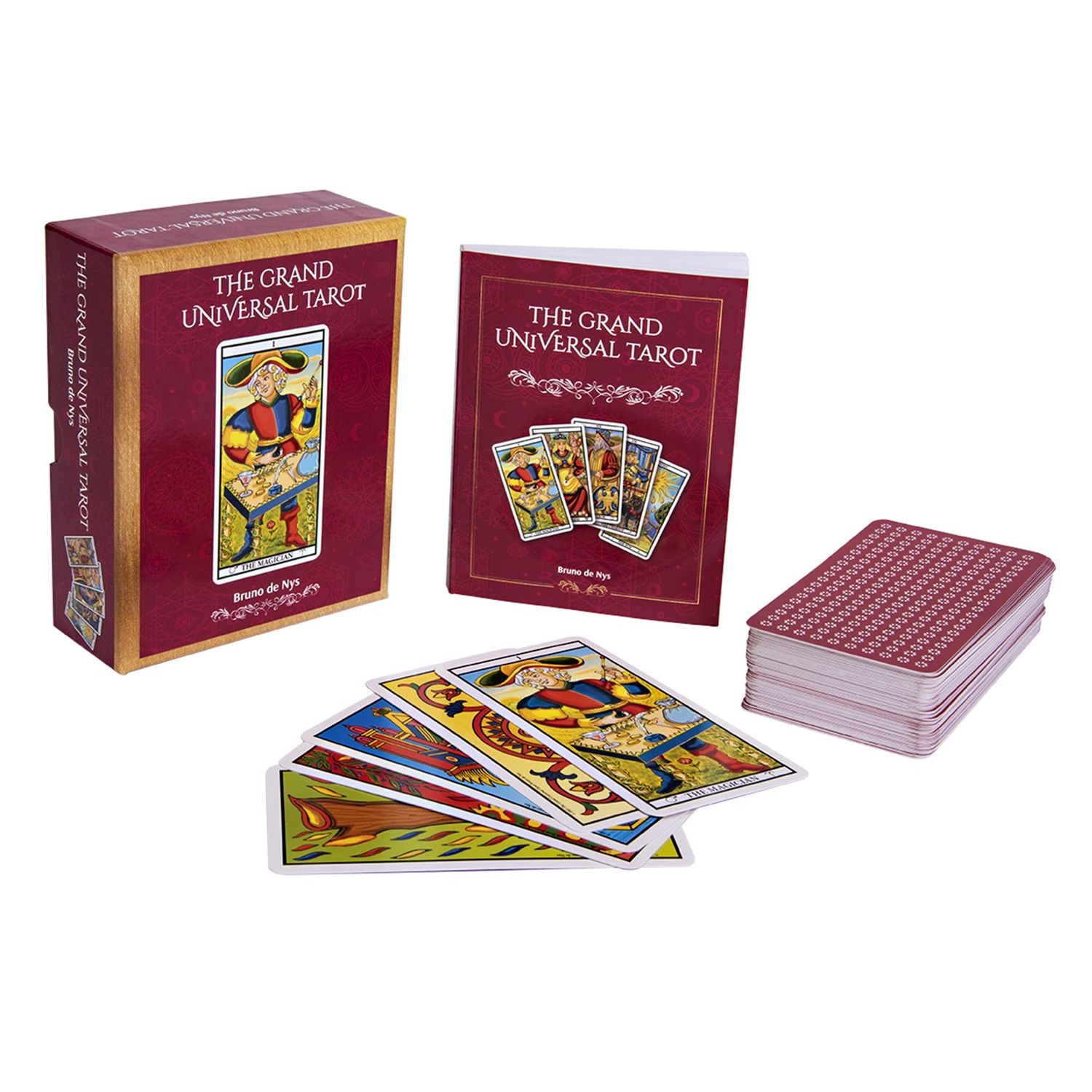The Grand Universal Tarot by Bruno de Nys, SKU SH-51, UPC 700317293576