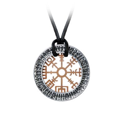 Niu Heimar Vegvisir Pendant, SKU AL-P893, UPC 700317060321