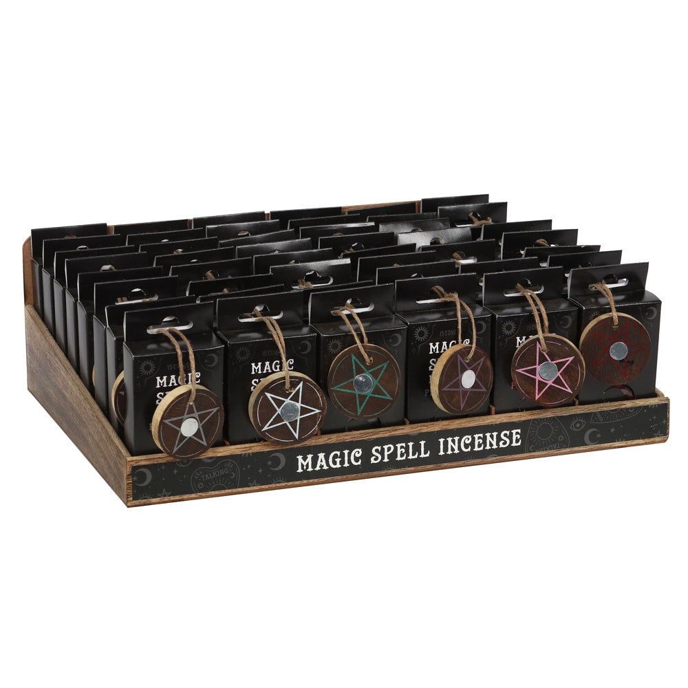 Magic Spell Series Incense Cones Display Set (48 Packs), SKU PG-14596, UPC 700317055600