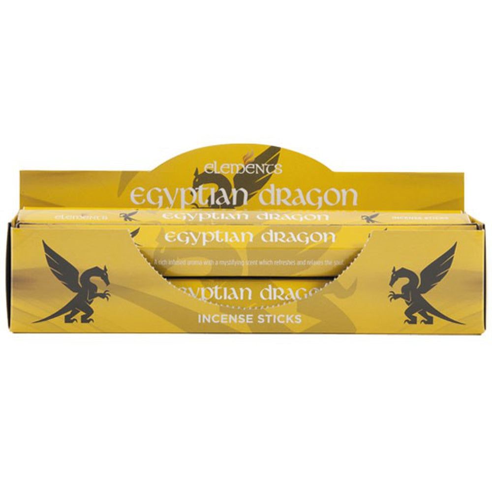 Elements Incense Sticks Display - Egyptian Dragon (6 Packs of 20 Sticks), SKU PG-14437, UPC 7003170…