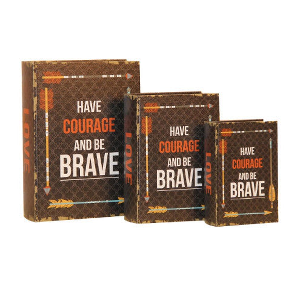 Brave Book Display Boxes (Set of 3), SKU PG-11732, UPC 700317074717