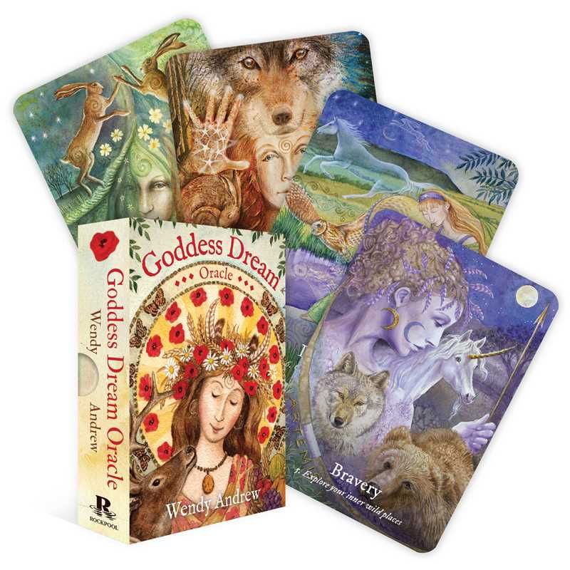 Goddess Dream Oracle by Wendy Andrew, SKU RP-86, UPC 6016000044009