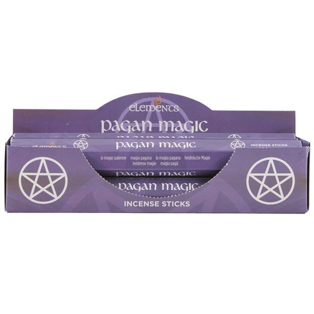 Elements Incense Sticks Display - Pagan Magic (6 Packs of 20 Sticks), SKU PG-14269, UPC 700317070375